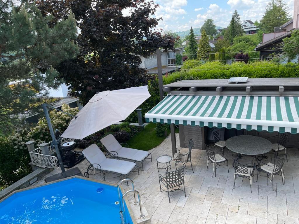 Villa Musica - Studio, Ruhig, Diskret,Mit Grossem Privatem Sitzplatz Lenzburg Buitenkant foto